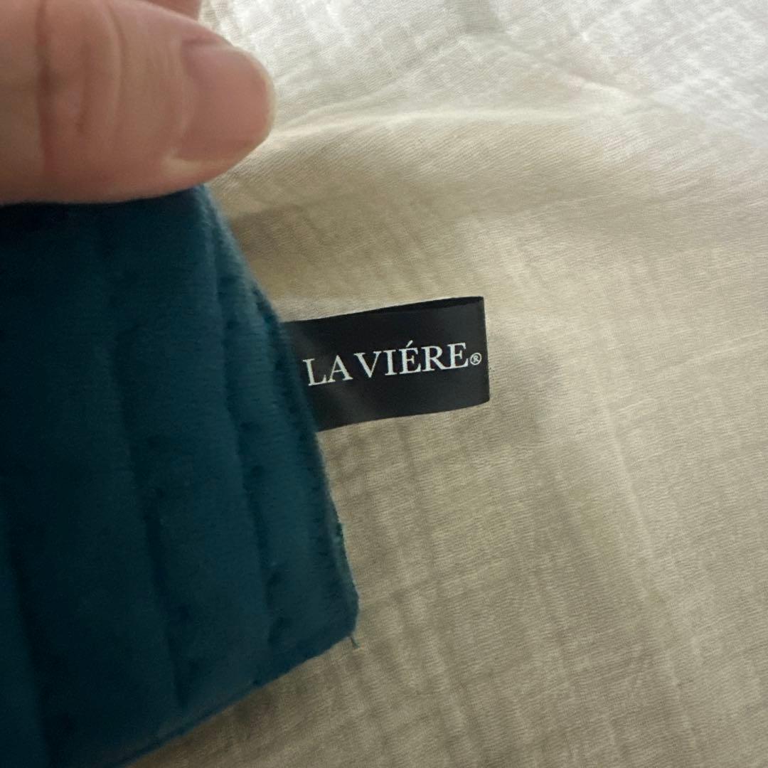 新品未使用 ラヴィエール ヴェールブルー D65 四段ホック美姿勢特許