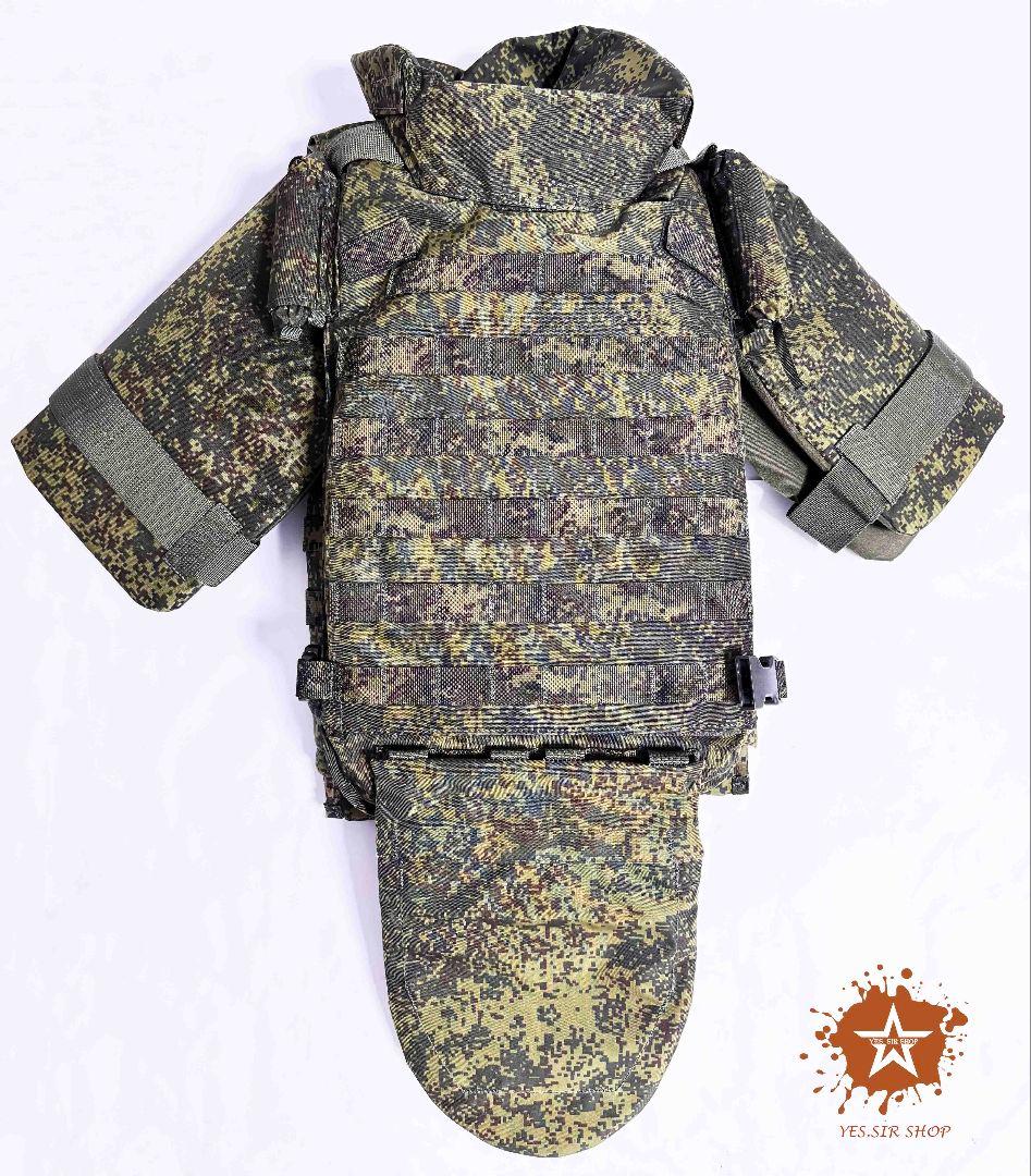 ロシア軍 6B45 新ロット ボディーアーマー フルセット 実物生地 レプリカ