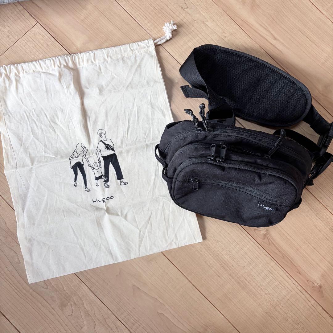 Huggo ハグー ヒップシート ブラック ヒップシート（ブラック）Hugoo®︎（ハグー）公式｜世界中のデザイン賞