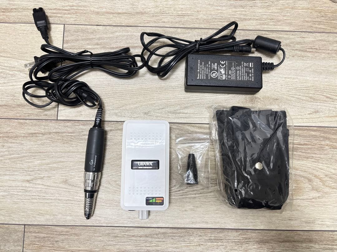 ぬん URAWA G3 ネイルマシーン メンテナンス済！ウラワ 浦和 ウラワ G3 URAWA 浦和 プロ用 ネイルマシーン プッシャー付 ネイル