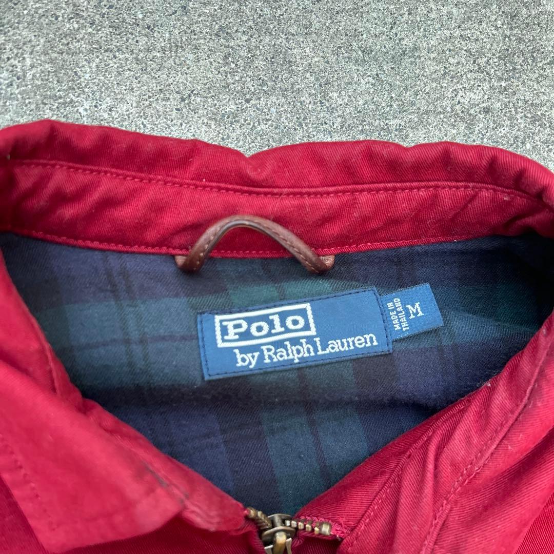 90s POLO RALPH LAUREN スウィングトップ 赤M 短丈 - メルカリ