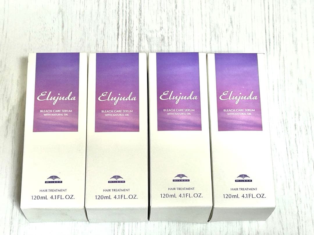 ミルボンEljyda エルジューダブリーチケアセラム 120ml 4本セット