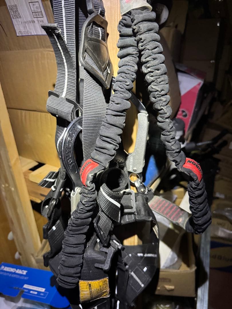 鳶忍者　KH フルハーネスランヤード2丁掛けセット③