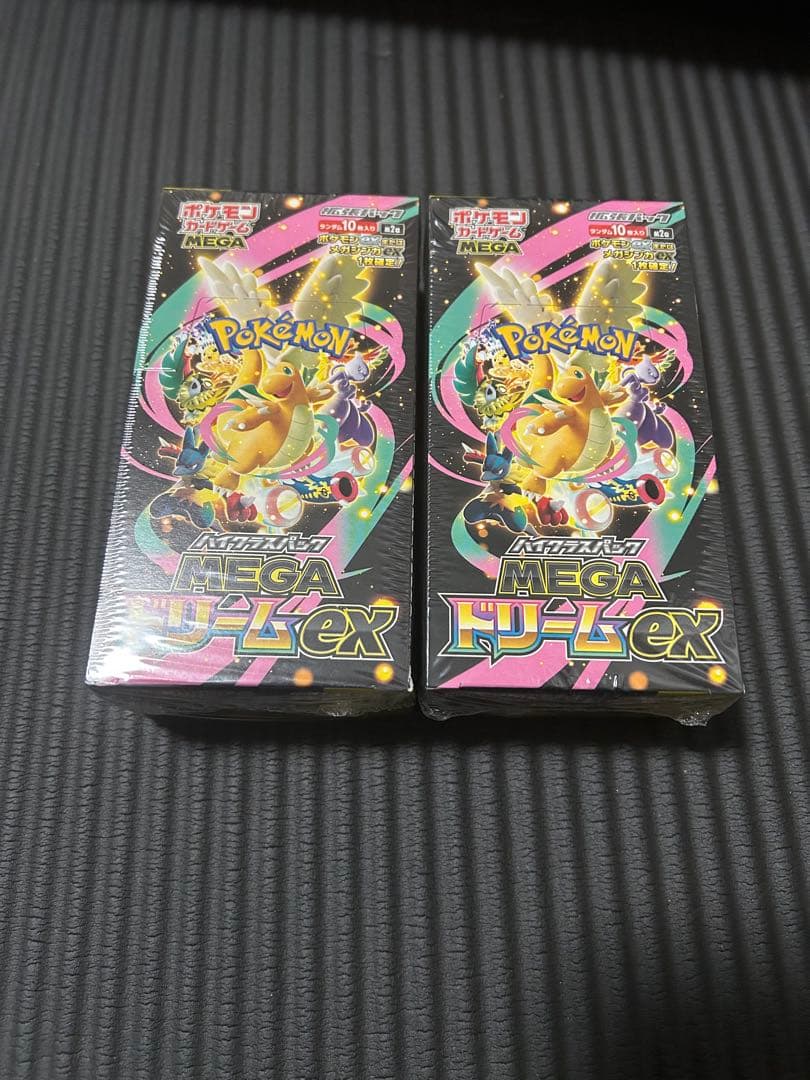 ポケモンカード MEGAドリームEX シュリンク付き 2個セット ポケモンカードゲーム MEGA ハイクラスパック MEGAドリームex BOX