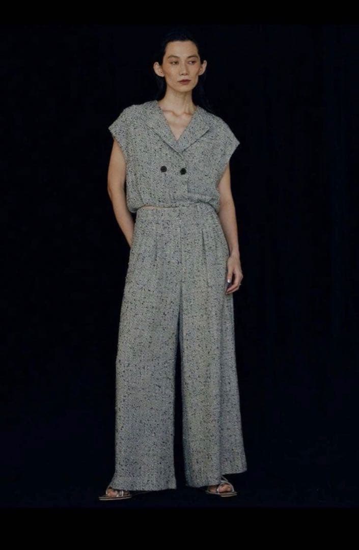 AMERI LADY LIKE TWEED SET UP M - メルカリ