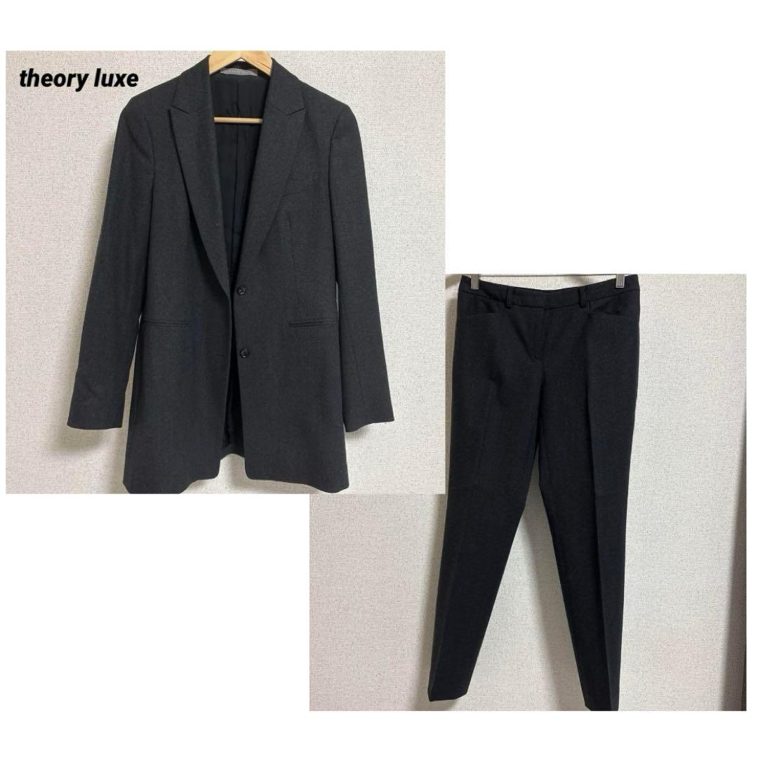 ⚠️値下げ中⚠️theory luxeスーツ上下セット