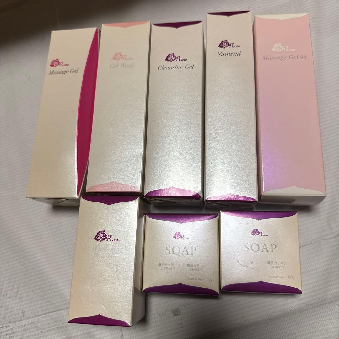 スキンケアセット（マッサージジェル・ソープなど）