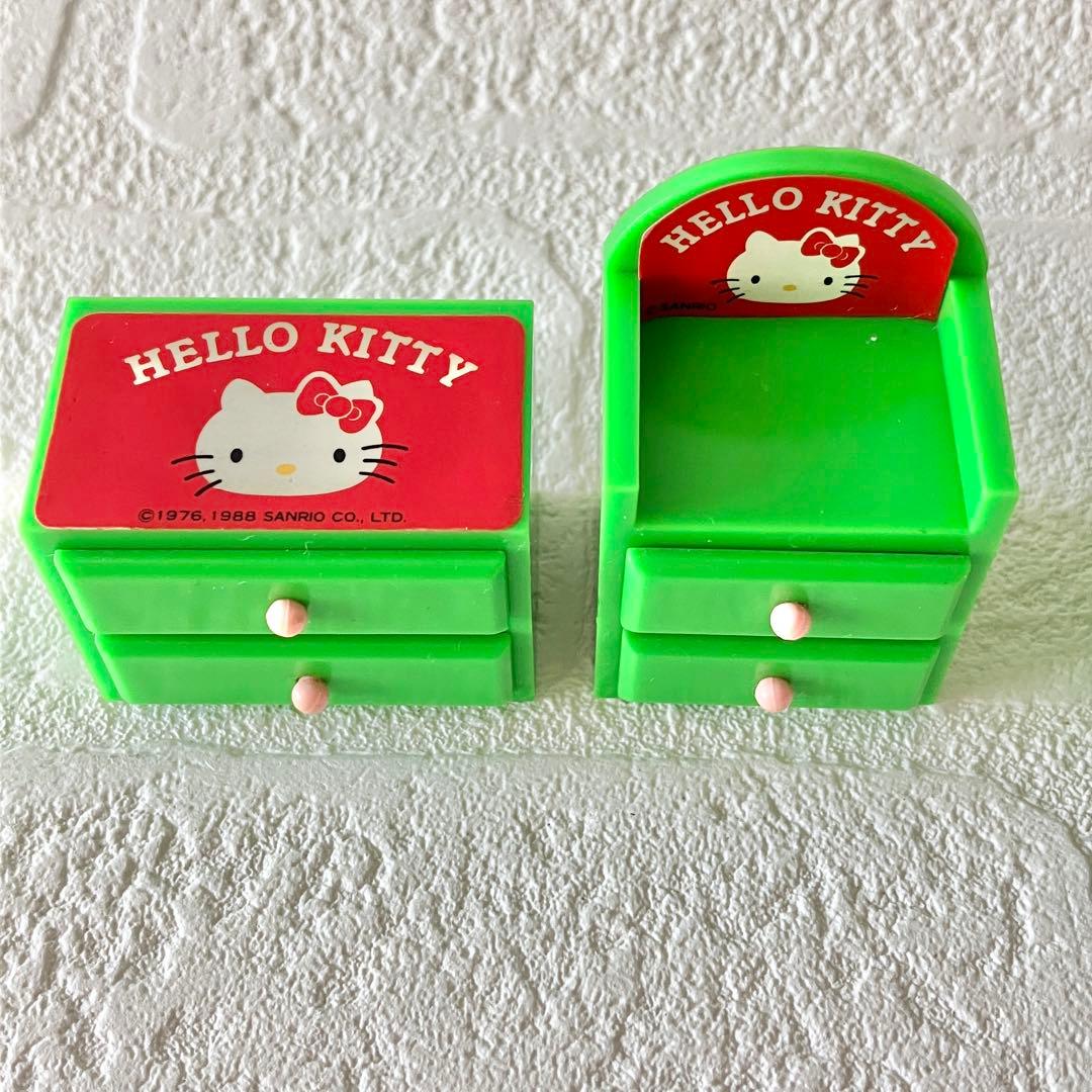 ハローキティ ミニチュア家具 8点セット 昭和レトロ - メルカリ