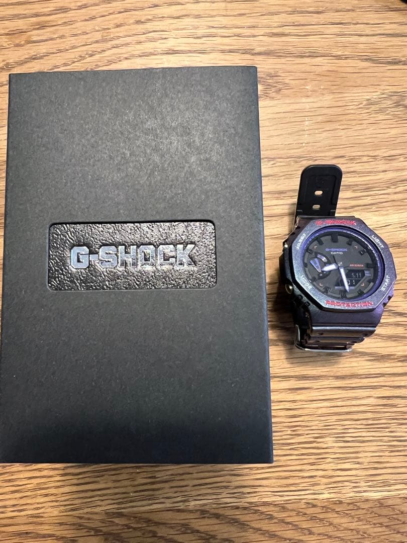 再値下げG-SHOCK GA-2100AH-6AJF パープル カシオーク