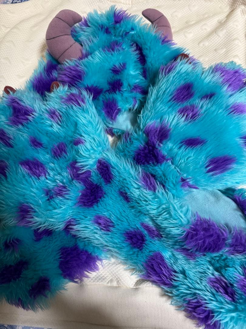 説明欄要確認　モンスターズインク　サリー　マフラーファンキャップ