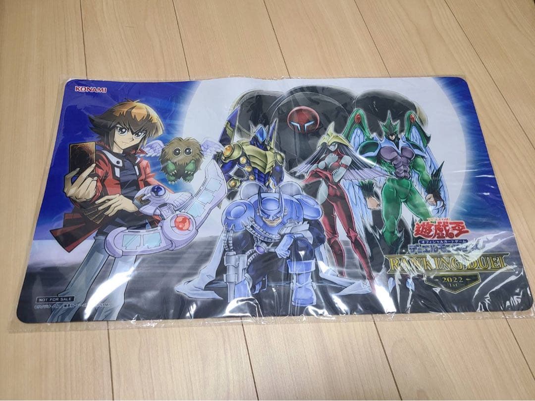 遊戯王 ランキングデュエル プレイマット 遊城十代 ホープオブフィフス プレイマット『十代＆HERO(RANKINGDUEL2022-1st-)』【-】{-}《プレイ