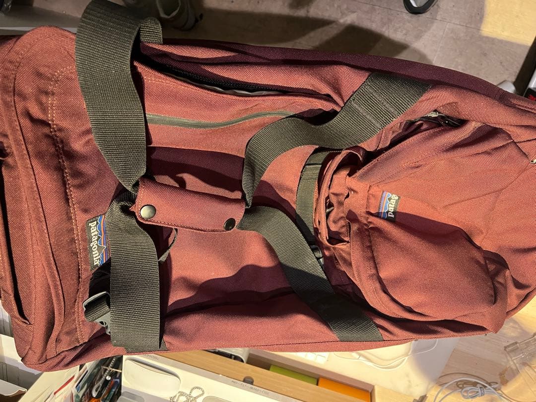 Patagonia バーガンディ キャリーカート used