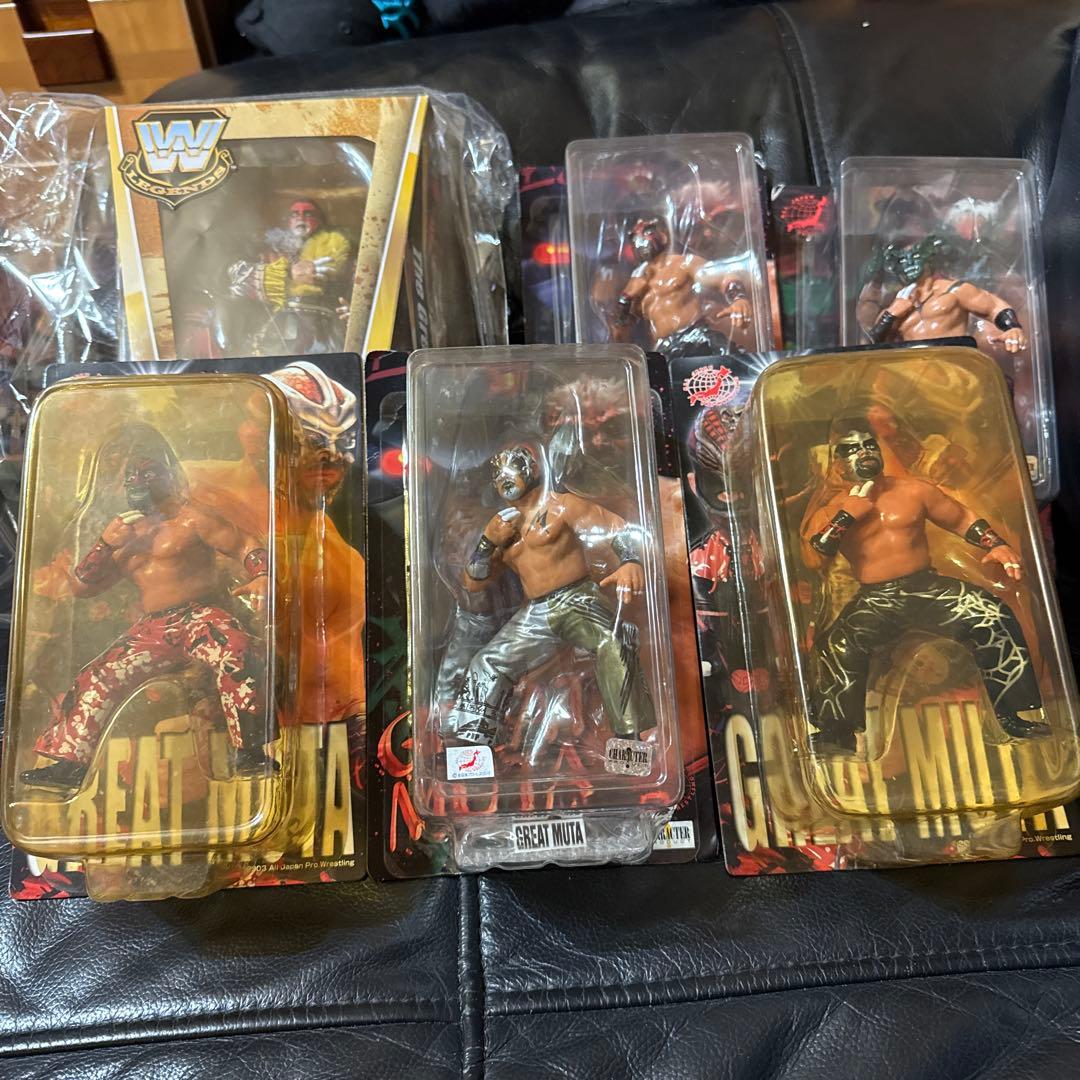 限界価格WWE グレート・ムタ フィギュア 6体セット Amazon.com: Mattel WWE Ultimate Edition Action Figure