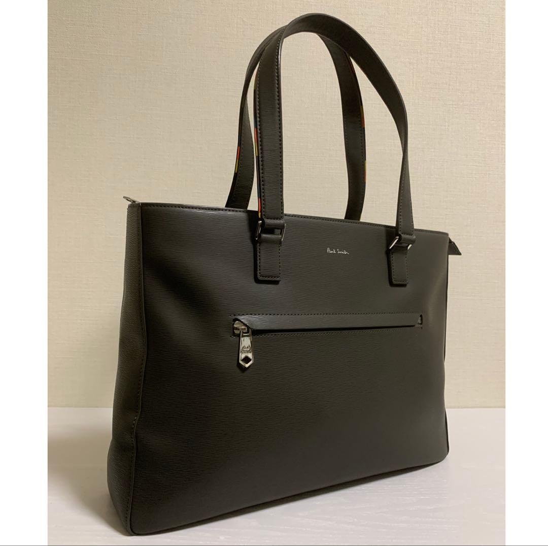 美品 ポールスミス クラシック エンボスレザー トートバッグ - メルカリ