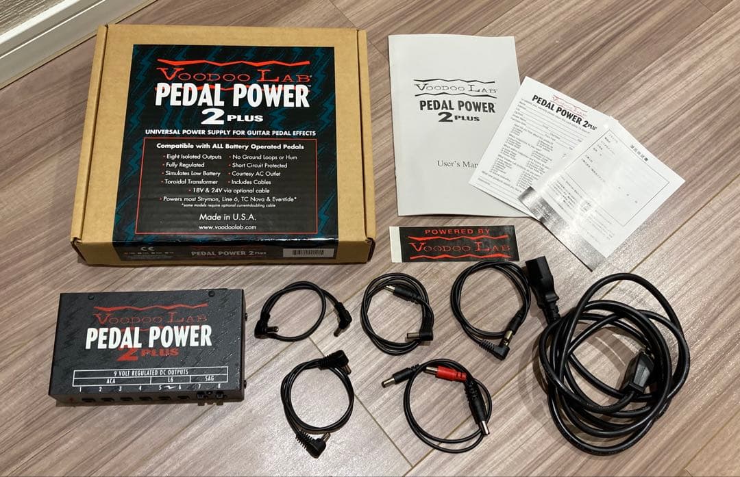 VOODOO LAB(ブードゥーラブ) Pedal Power 2 Plus Pedal Power 2 Plus | パワーサプライ：Pedal Powerシリーズ
