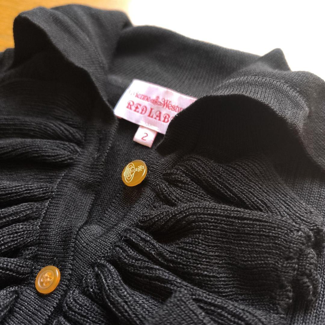 ヴィヴィアンウエストウッド　RED LABEL インコントロ　日本製　長袖ニット ヴィヴィアンウエストウッド レッドレーベルVivienne Westwood Red