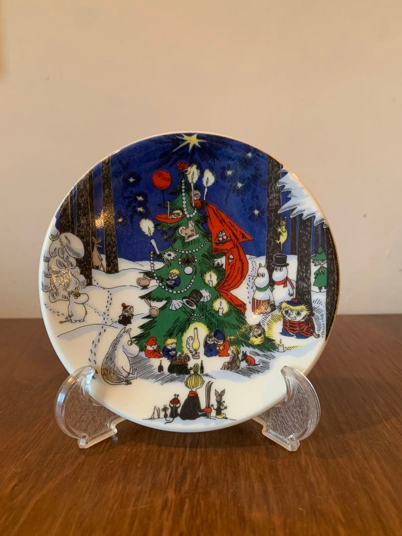 ARABIA ムーミン　クリスマスプレート