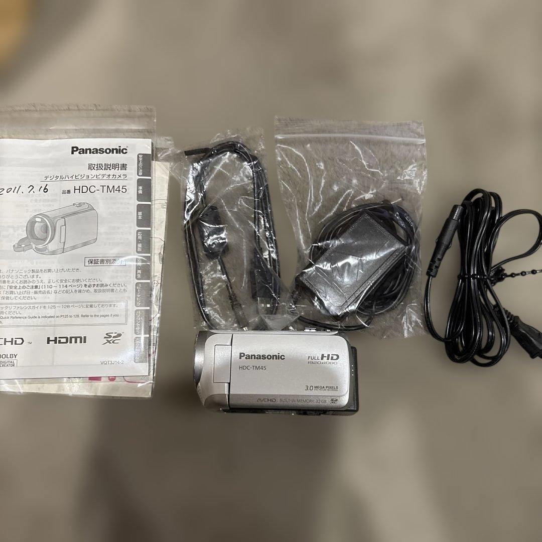 Panasonic HDC-TM45 ビデオカメラ本体