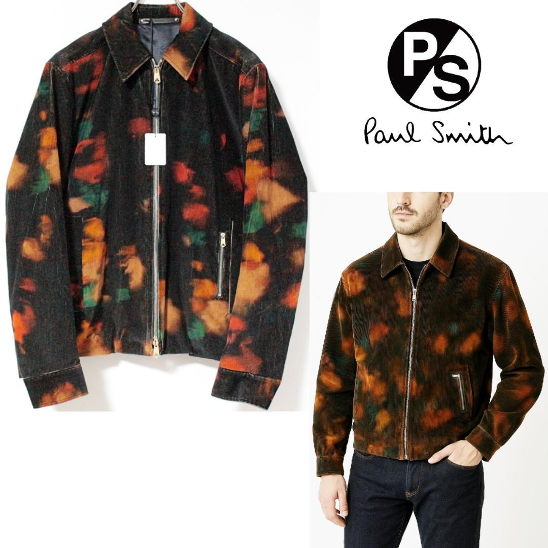 未使用 PSポールスミス イタリア製 コーデュロイブルゾン Mサイズ PS Paul Smith 美品 ピーエスポールスミス カラーストレッチ
