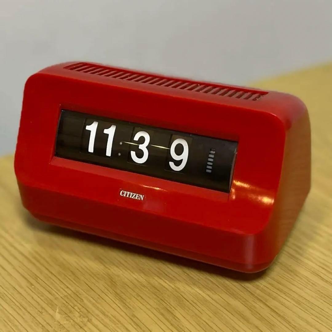 【メンテ済・動作正常】レア CITIZENドラムクロック DK703