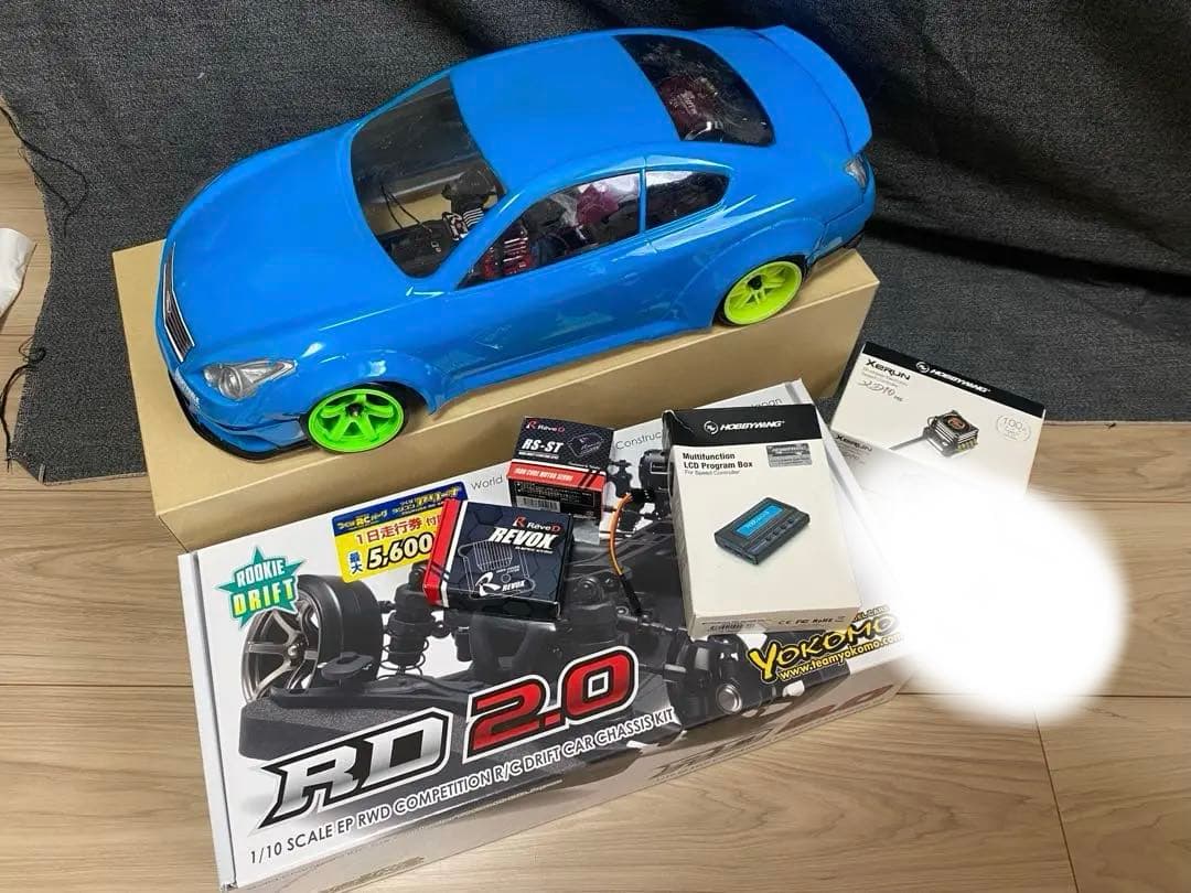 YOKOMO RD2.0 高級メカフルセット テツジンV36ボディ付き