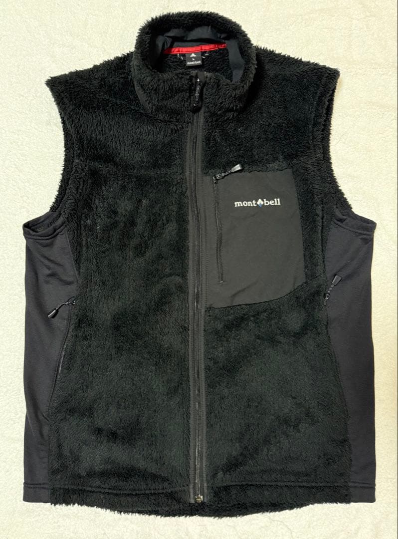 ミノティン様　mont-bell クリマエアベスト フリースベスト ブラック