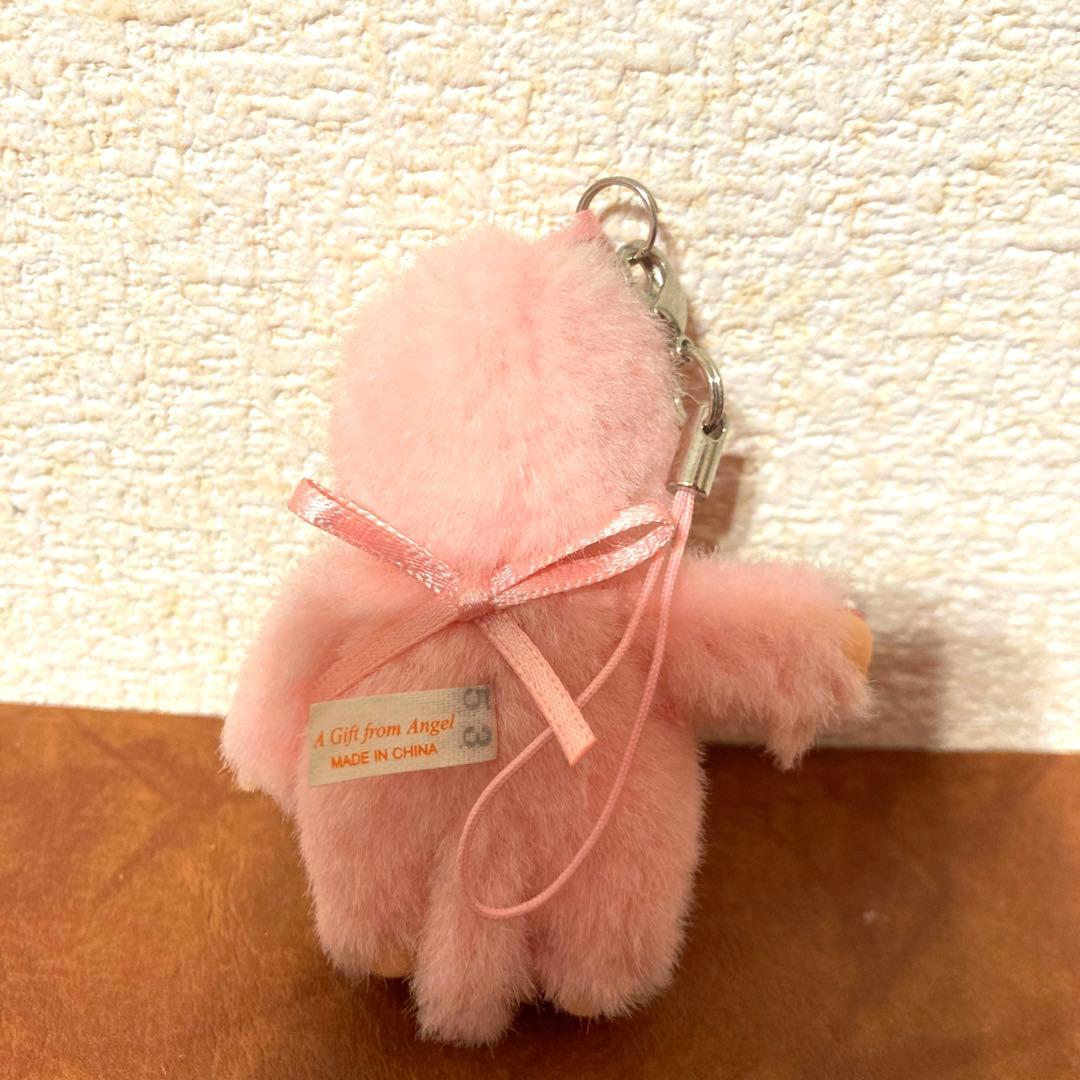 新品未使用！定番！ レア モンチッチ ピンク レトロ ぬいぐるみ
