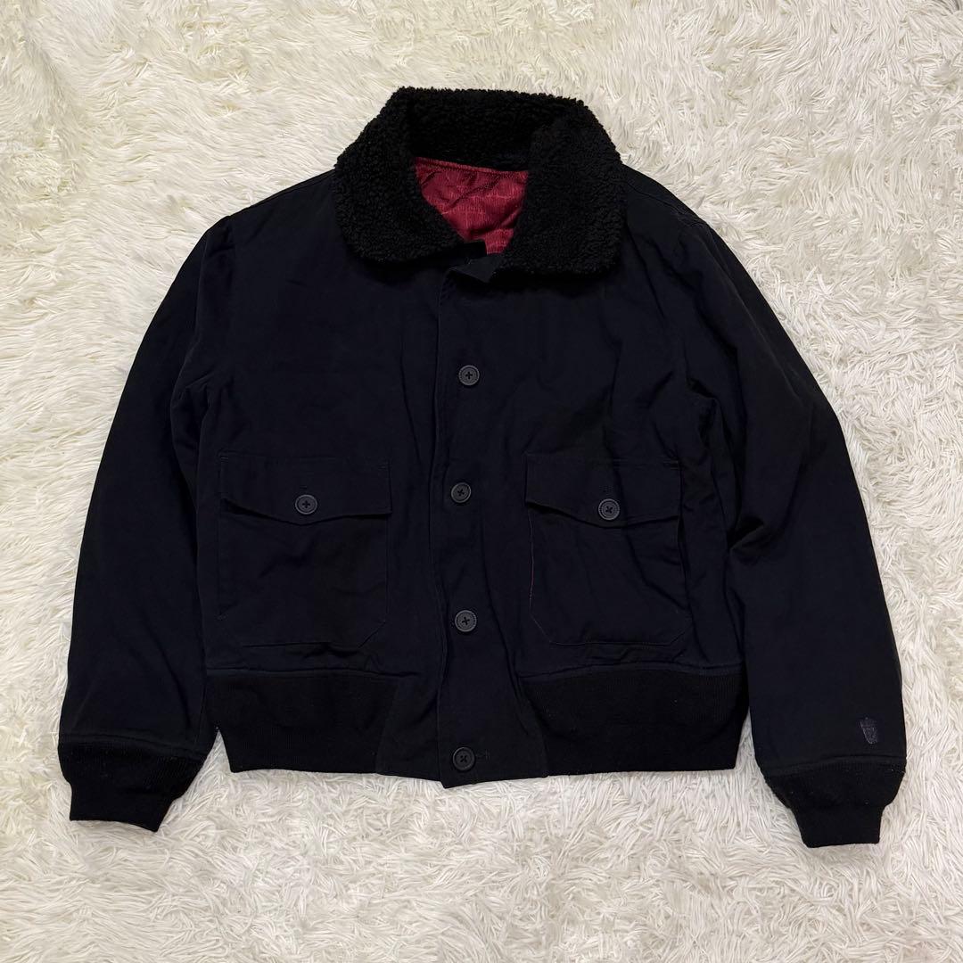 1880　SWAGGER スワッガー　A-2　襟ボア　コットンジャケット　XL