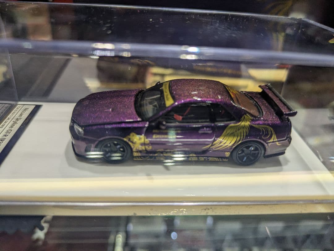 Nissan R34GT-R TAS 2026 限定版ミニカー MR.HIRO - メルカリ