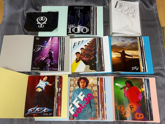 藤井フミヤ ファンクラブ会報誌VOL.16〜114ファイル綴込【未使用1冊付