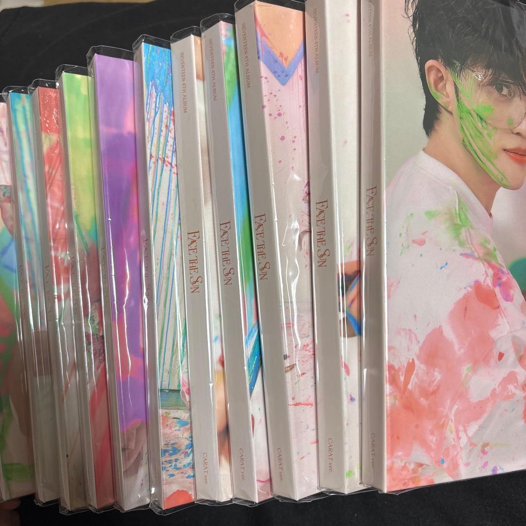 SEVENTEEN face the sun carat盤　コンプ