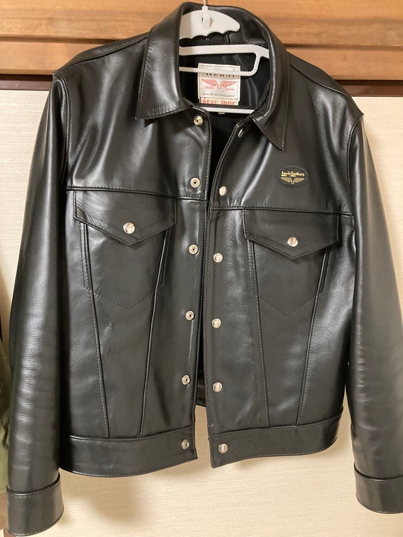 ヒロシ Lewis Leathers ウエスタンジャケット ITEMS｜ブラックマーケット｜名古屋の革ジャン取扱専門店｜Lewis