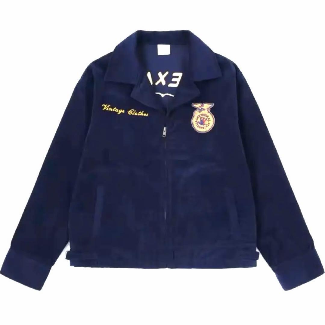 98 XLサイズFFA JACKETジャケット新品未使用ネイビー 当日出荷 - メルカリ