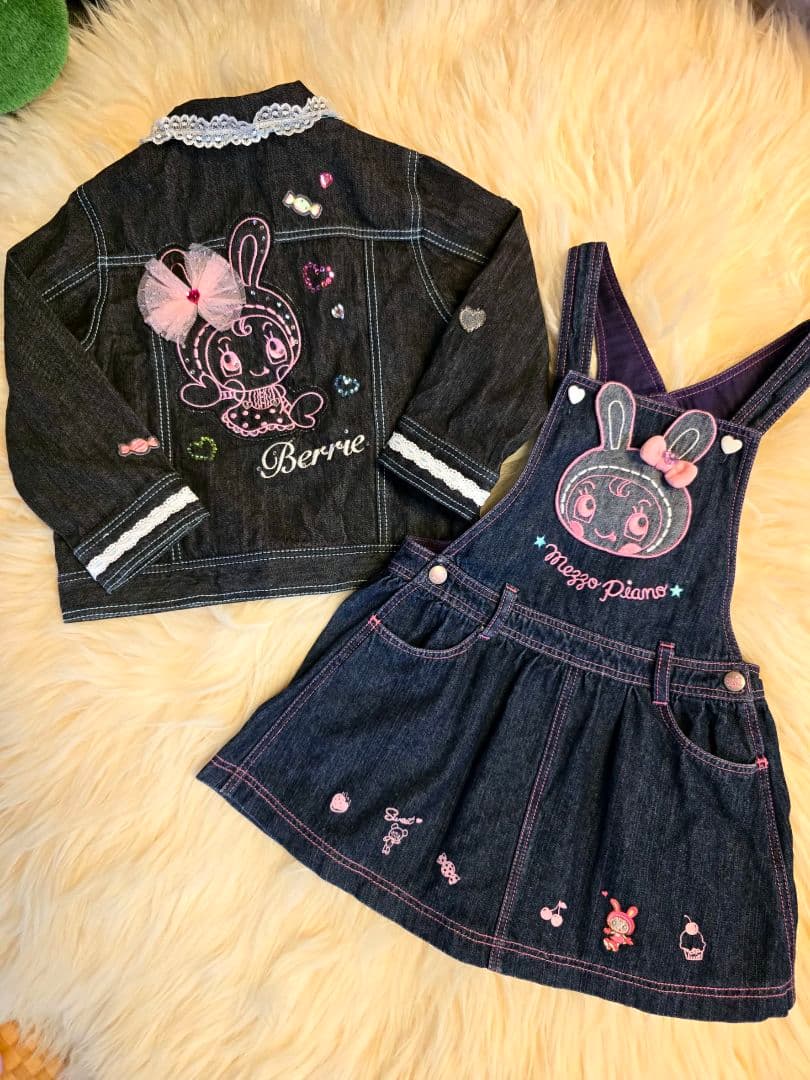 ✨激レア⭐️MEZZO PIANO⭐️ベリエちゃん ジャンパースカート セット