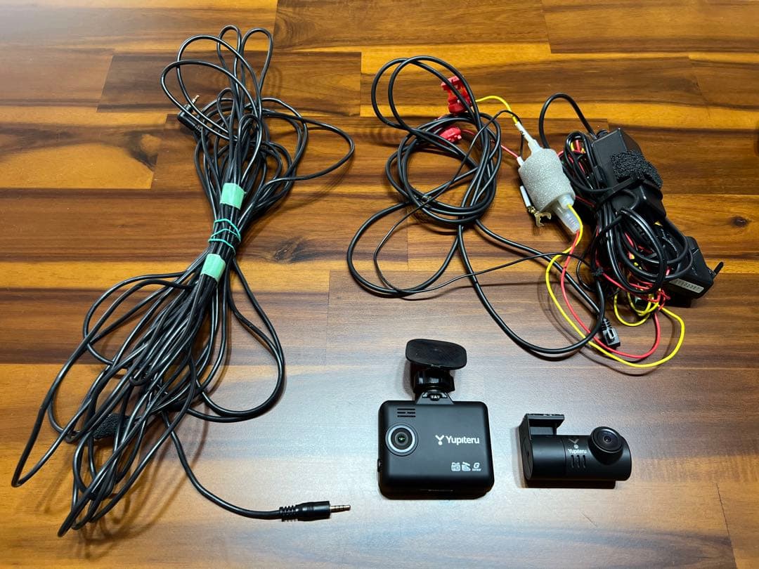 Yupiteru ドライブレコーダー 前後 WDT700c 駐車監視セット