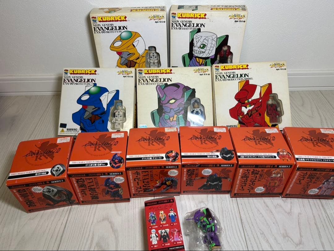 期間限定値下げ 希少 エヴァンゲリオン キューブリックセット