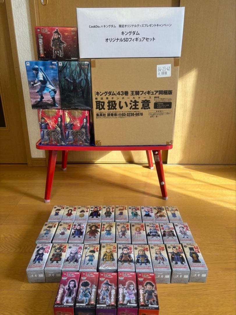キングダムフィギュア 35体 ワーコレ 王騎・信・羌瘣 コンプリート