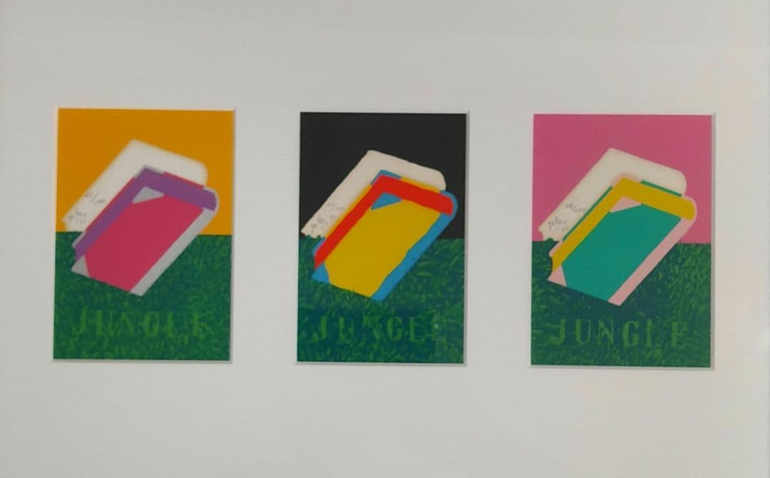 横尾忠則　シルクスクリーンJungle book３点セット