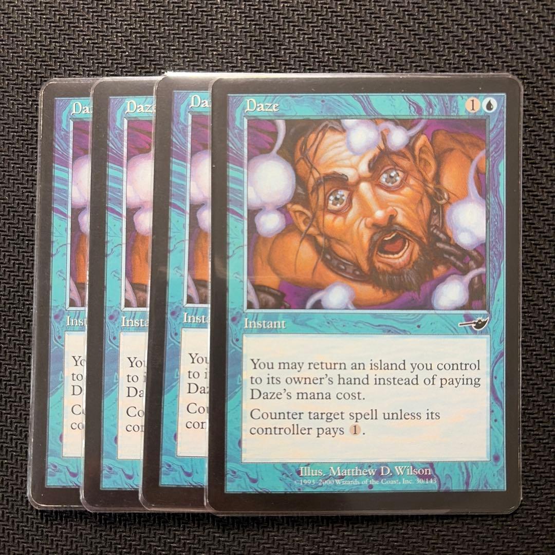 MTG 目くらまし Daze ネメシス 英語4枚 - メルカリ