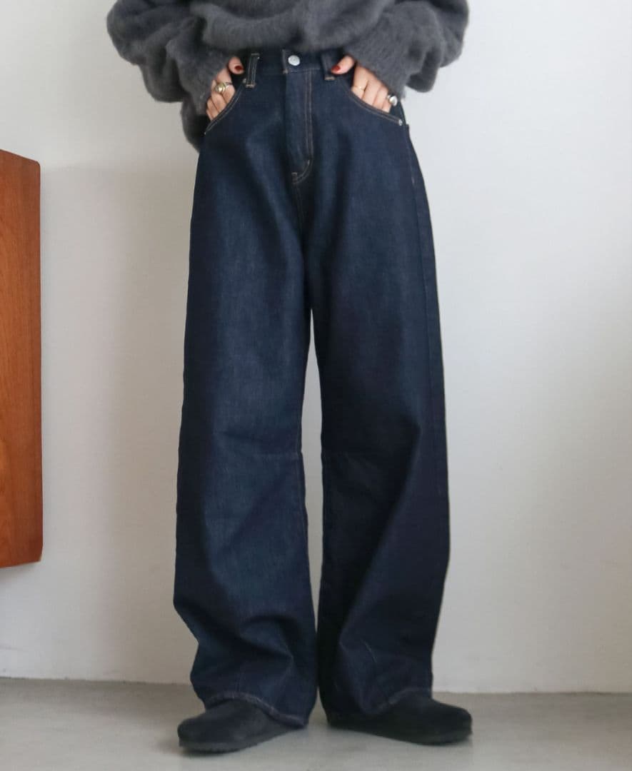 ☆新品☆ungrid カーブルーズデニム25インチ