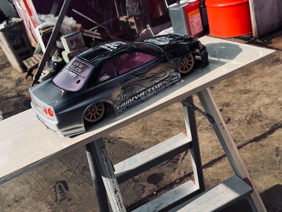 スカイライン GT-R ドリフトカー 1/10 タミヤ 1/10 電動RCカーシリーズ No.604 NISSAN スカイライン GT-R