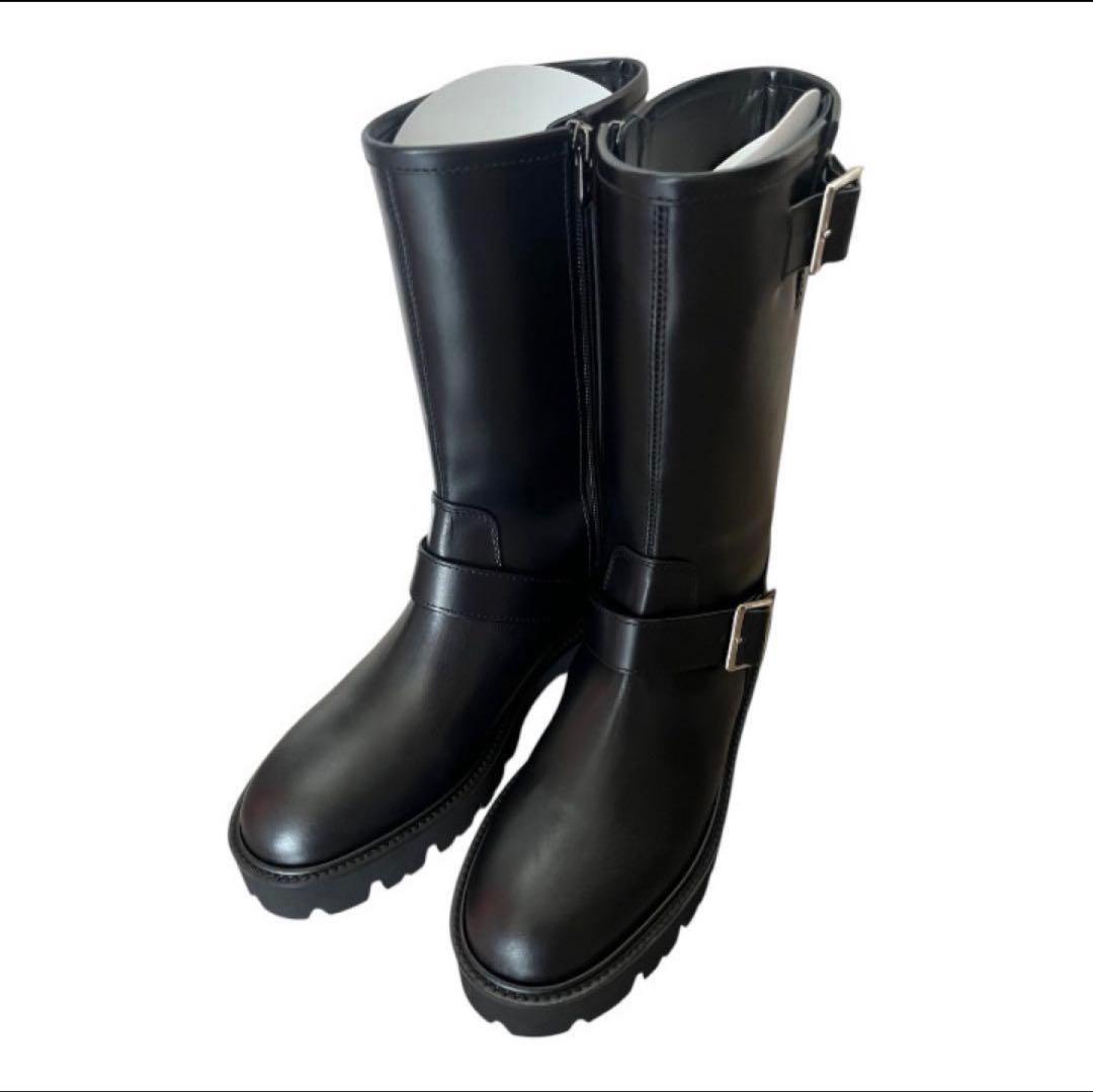 未着用】NANA×銀座かねまつコラボ エンジニアブーツ 24cm 大崎ナナ