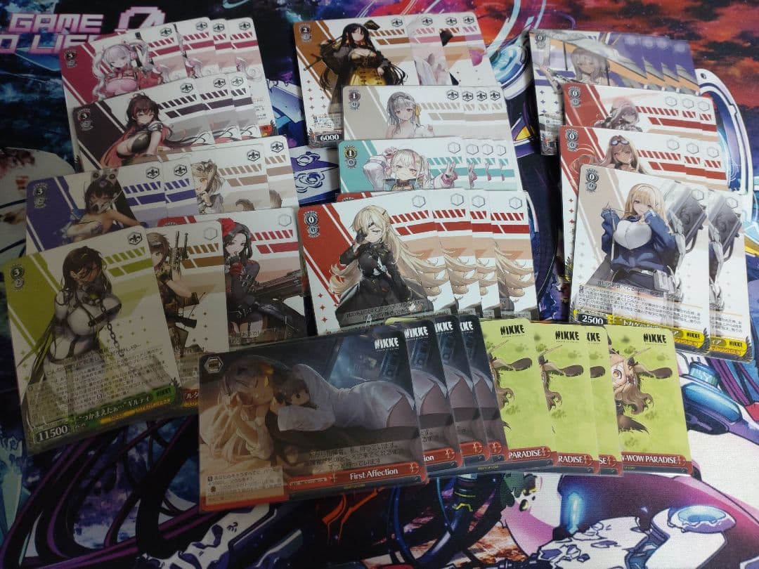 ヴァイスシュヴァルツ ニケ NIKKE 扉電源 デッキ8宝パーツセットtd4コン