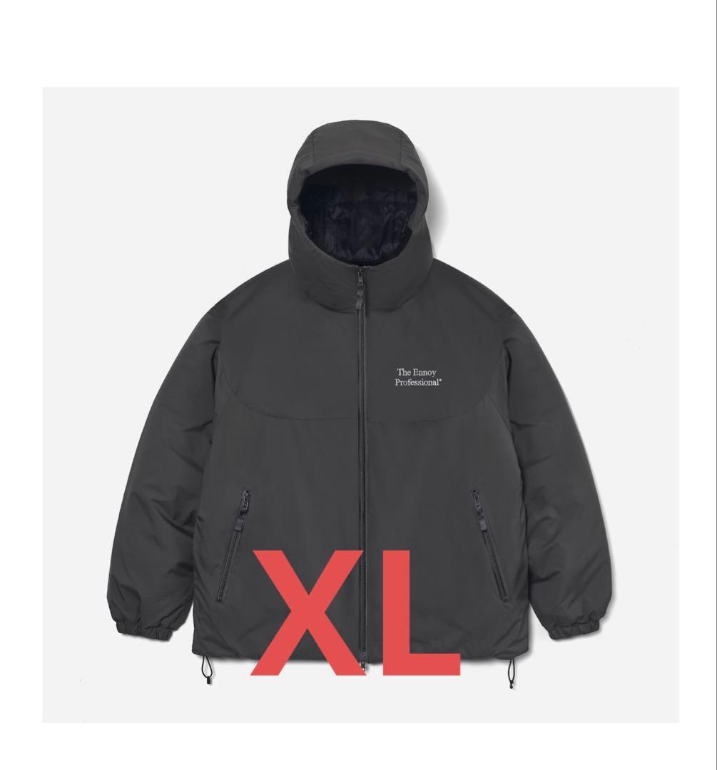 ENNOY スタイリスト私物 PADDEDNYLON HOODIE グレー