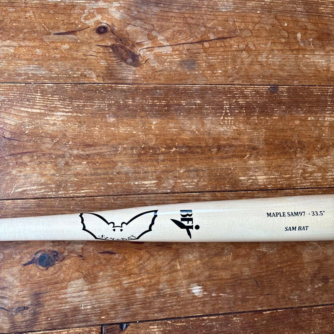 硬式用木製バット サムバット SAM97 33.5in 890g