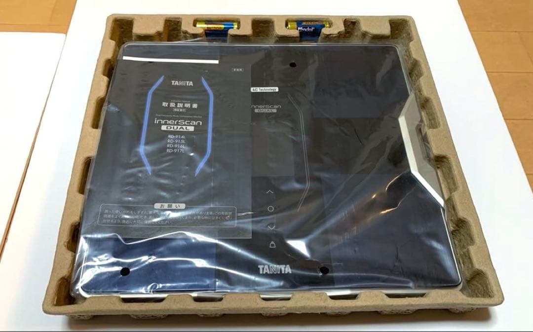 【未使用品】タニタ　体組成計　RD917LBK