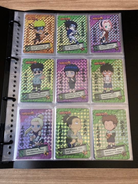 NARUTO ナルト　カード　海外版　ファイルごとまとめ売り！ NARUTO ナルトカード海外版ファイルごとまとめ売り！