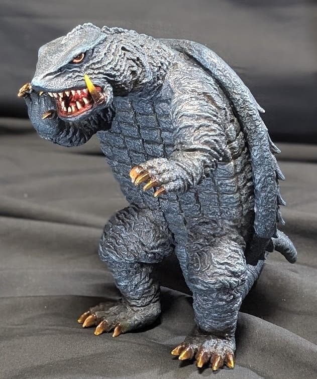 昭和ガメラ（海洋堂）ソフビ ガレージキット塗装済完成品 - メルカリ