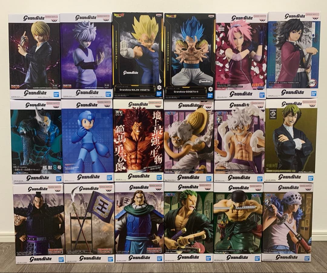 グランディスタフィギュア18種セット