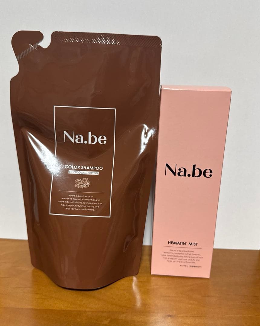 Na.be カラーシャンプー 300ml ヘマチンミストセット - メルカリ